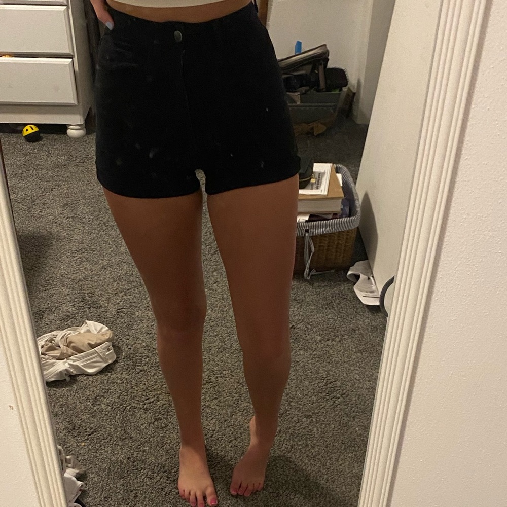 Black shorts